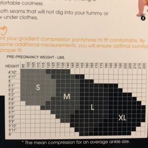 Preggers Accessories - Preggers Black Compression Maternity Pantyhose Preggers Accessories - Preggers Black Compression Maternity Pantyhose